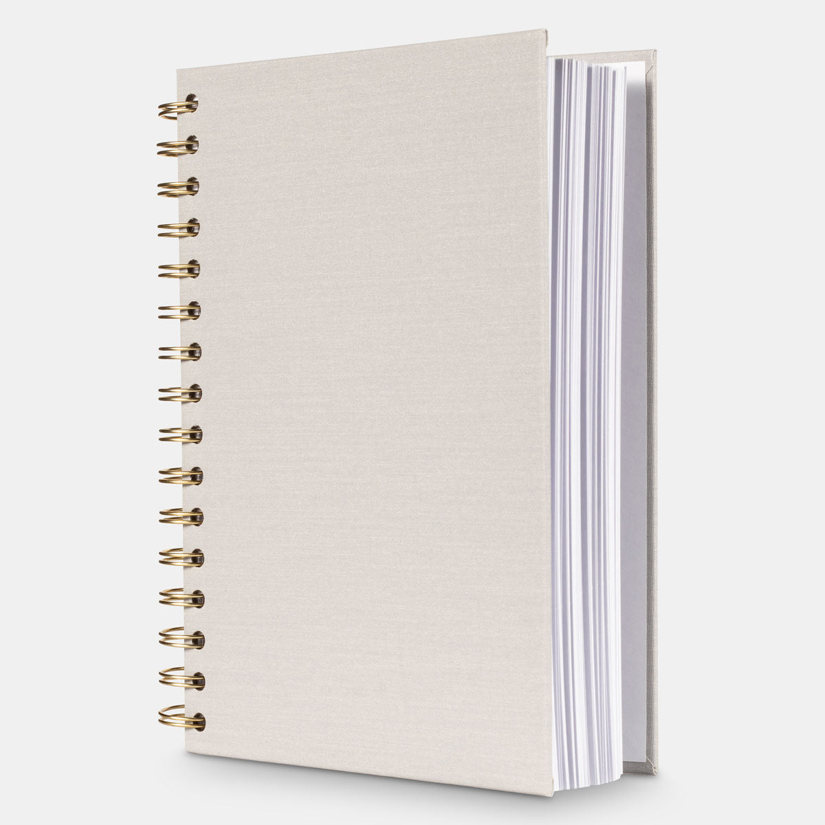 Linen Notebook - Cloud Gray