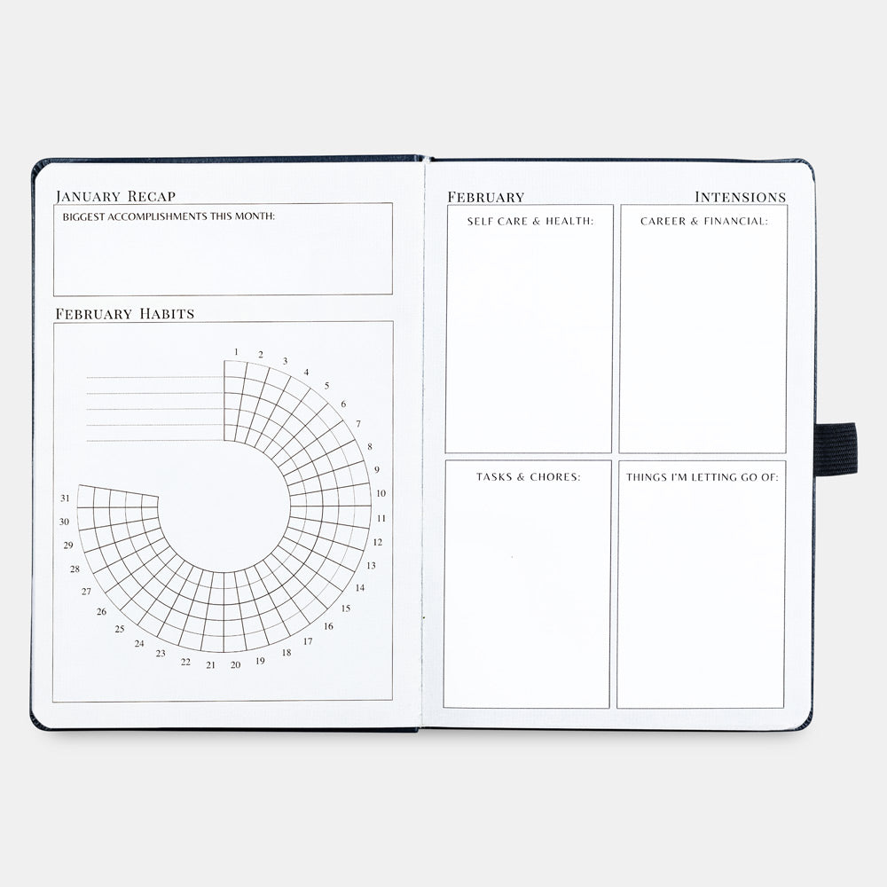2025 Wellness Workbook - Dark Blue