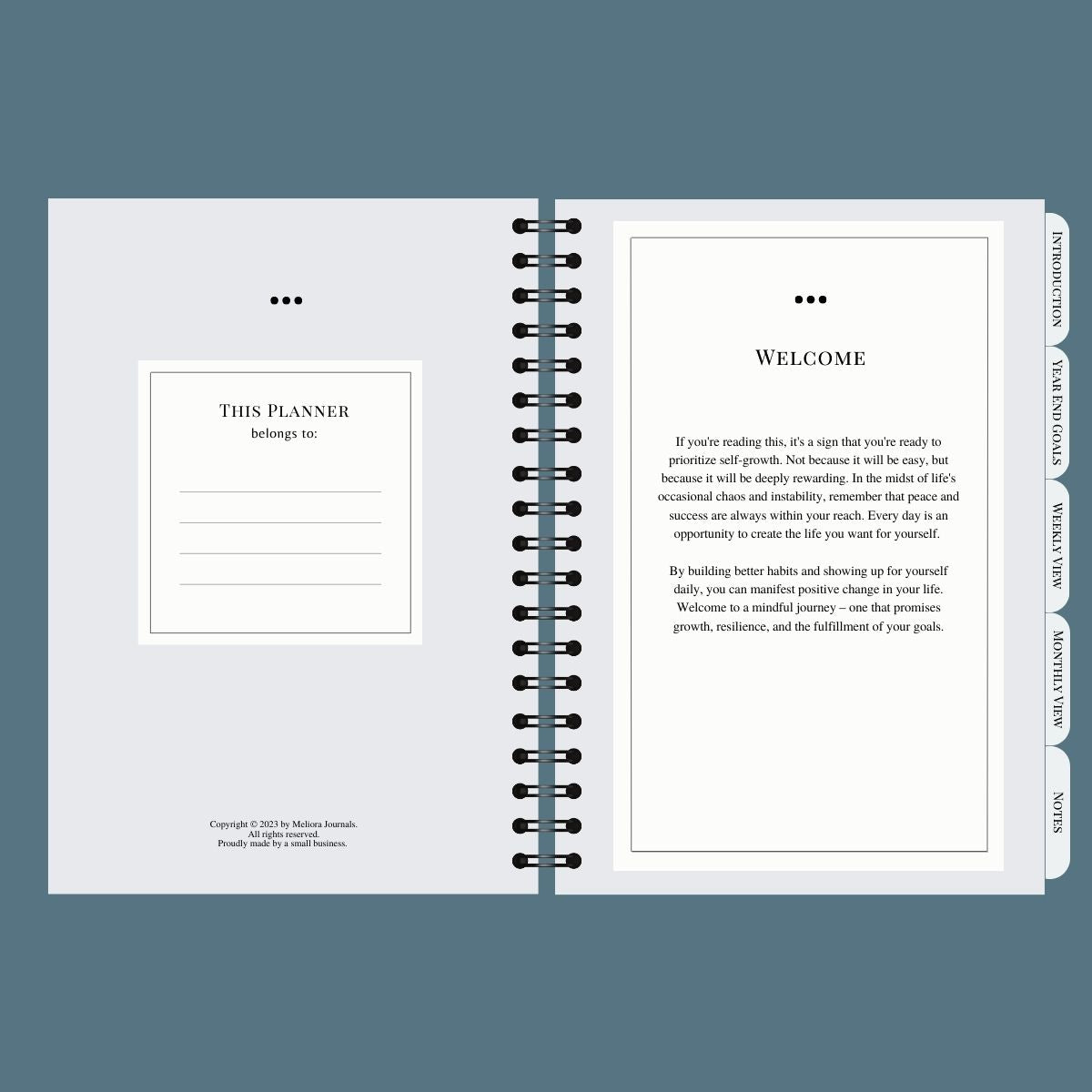 Digital Undated Weekly Workbook