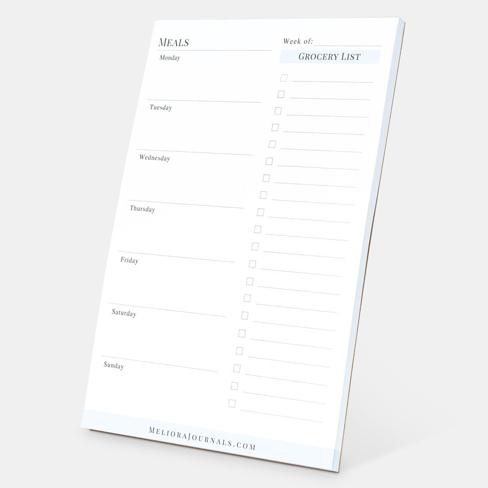 Meal Plan Notepad