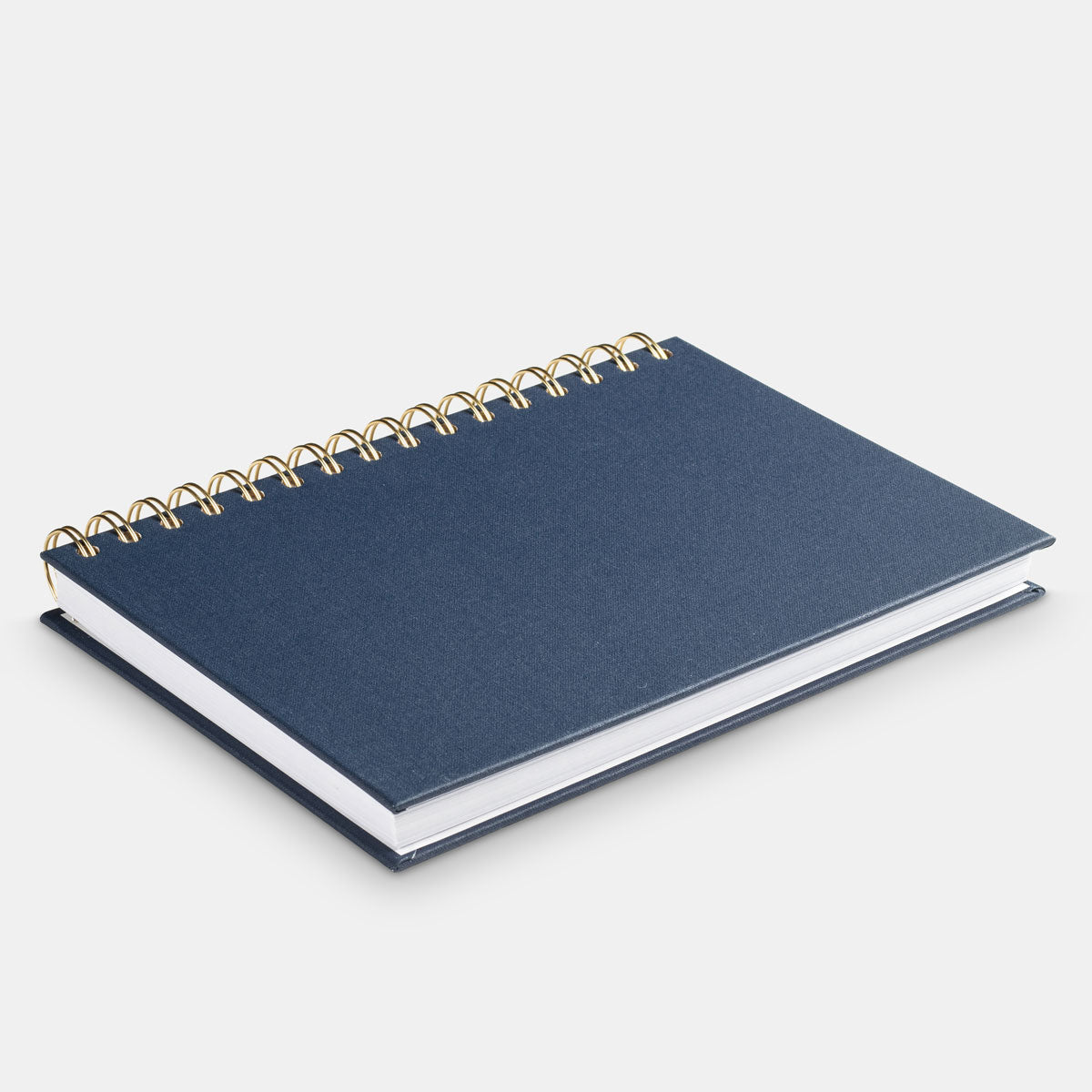 Linen Notebook - Dark Blue