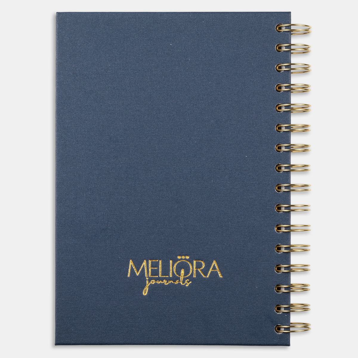 Linen Notebook - Dark Blue