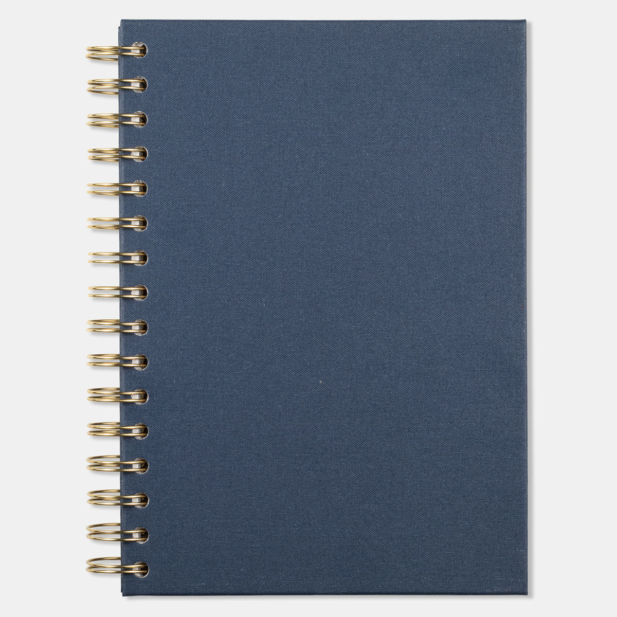 Linen Notebook - Dark Blue