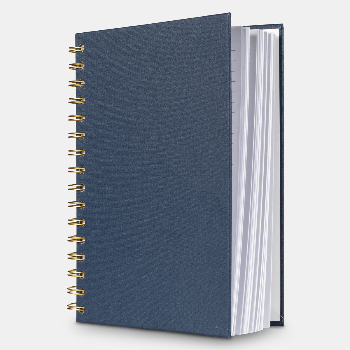 Linen Notebook - Dark Blue