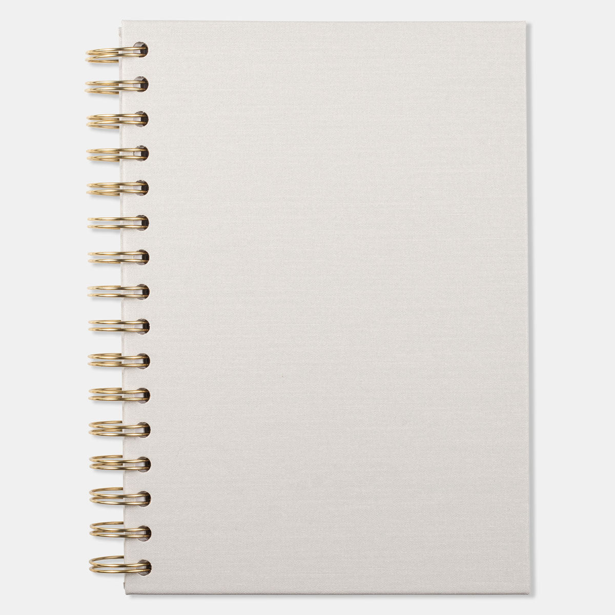 Linen Notebook - Cloud Gray