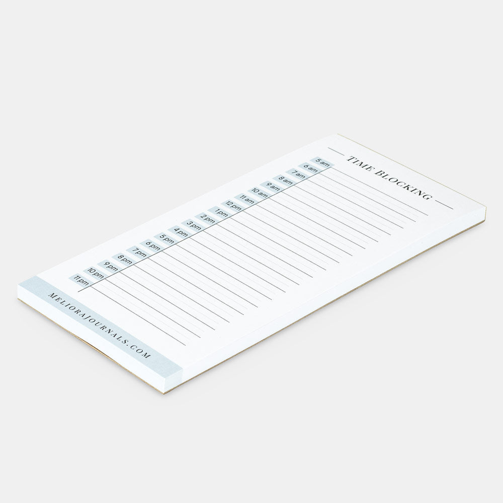 Mini Time-Blocking Notepad