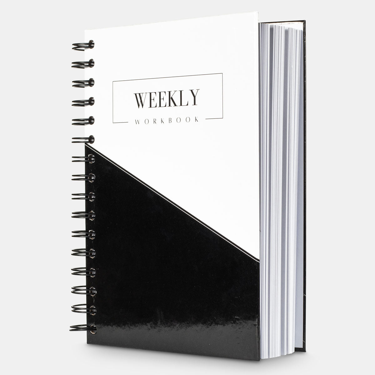 Undated Weekly Workbook - Black