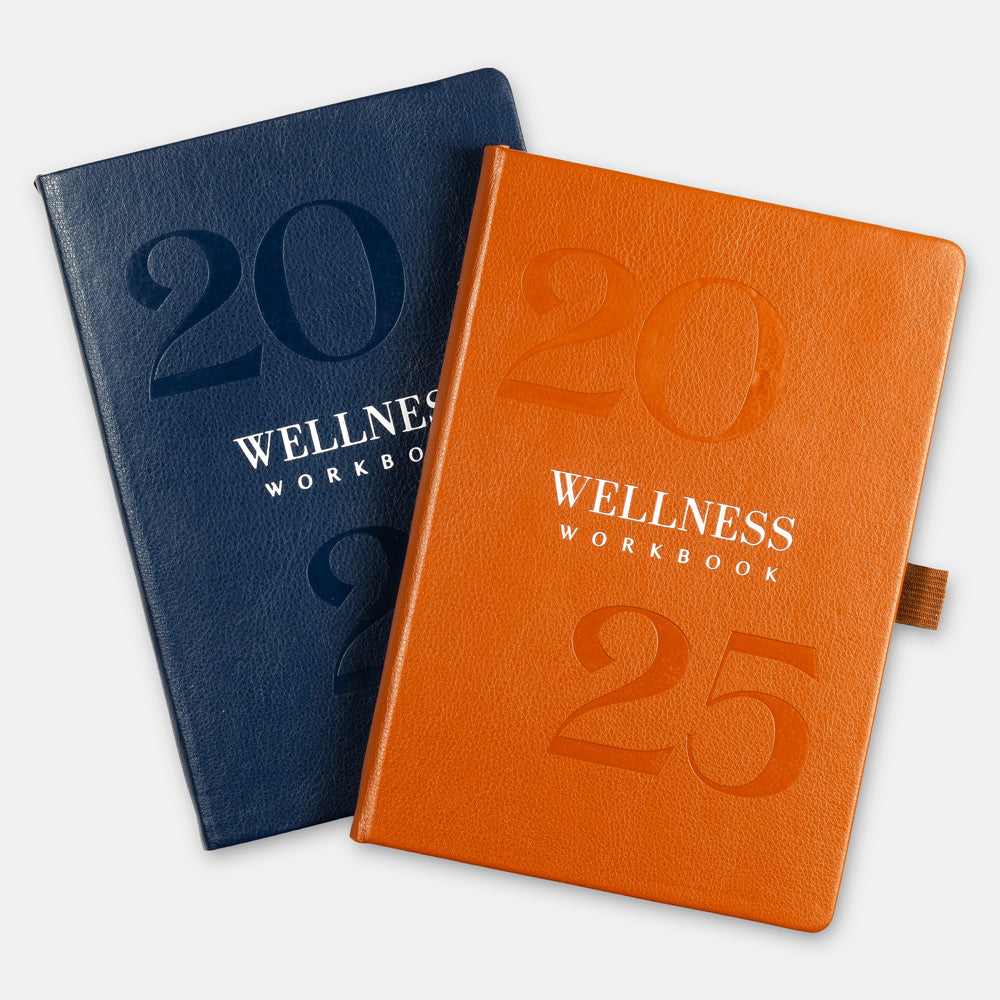 2025 Wellness Workbook - Burnt Orange