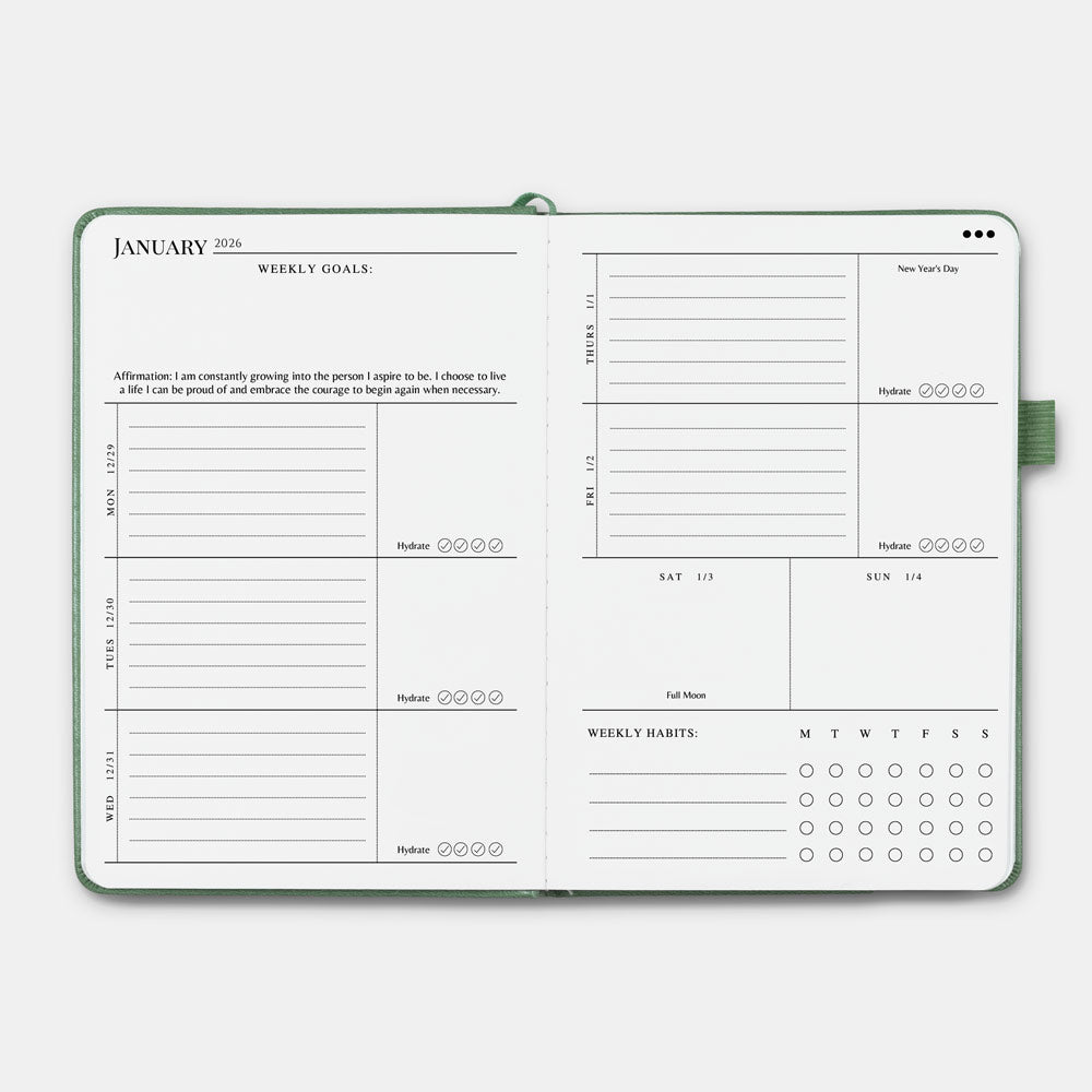 2026 Wellness Planner