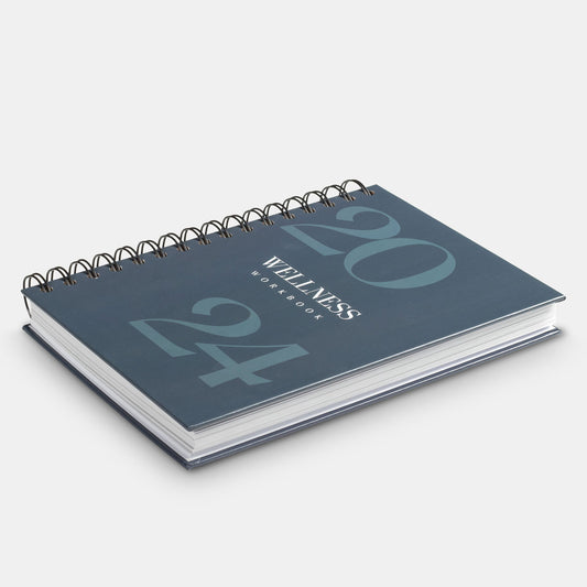 2024 Wellness Workbook - Dark Blue