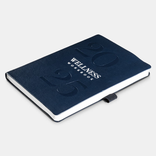 2025 Wellness Workbook - Dark Blue