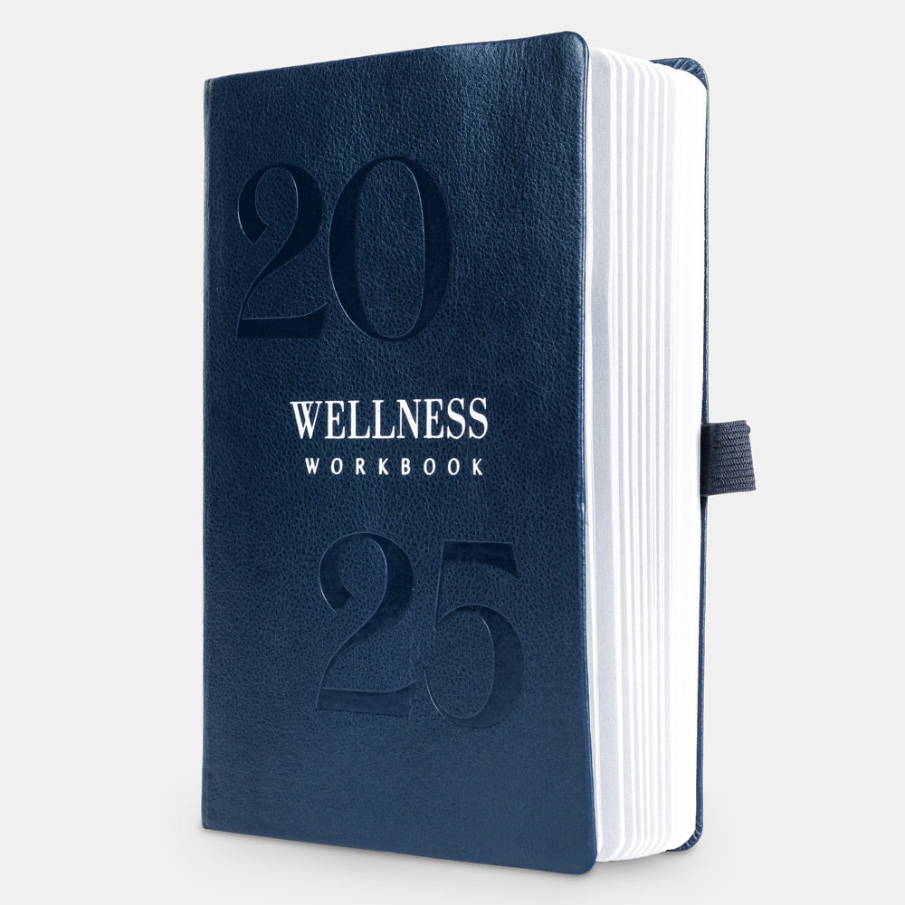 2025 Wellness Workbook - Dark Blue