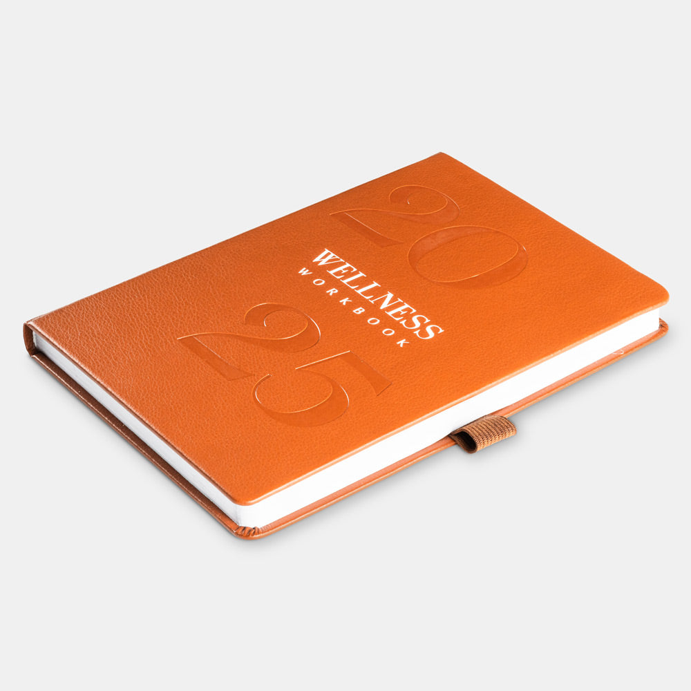 2025 Wellness Workbook - Burnt Orange