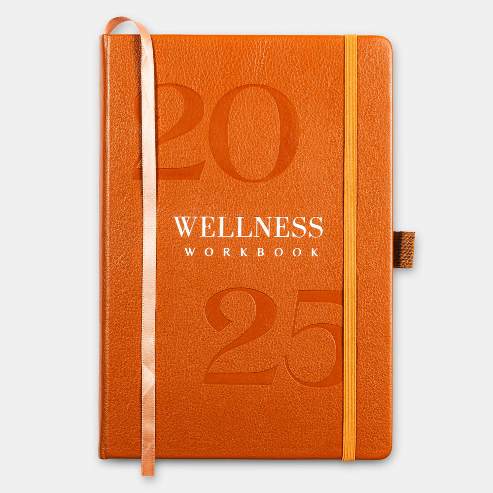 2025 Wellness Workbook - Burnt Orange