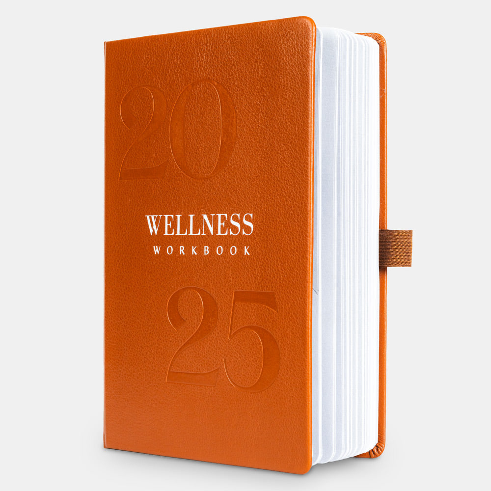 2025 Wellness Workbook - Burnt Orange