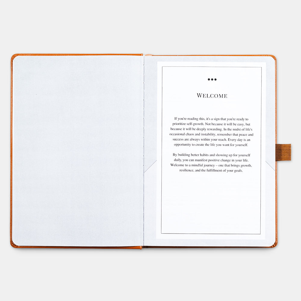 2025 Wellness Workbook - Burnt Orange