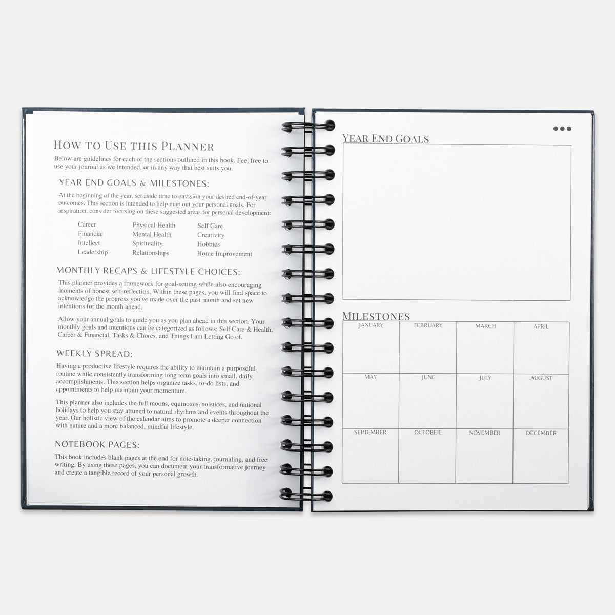 2024 Wellness Workbook - Dark Blue